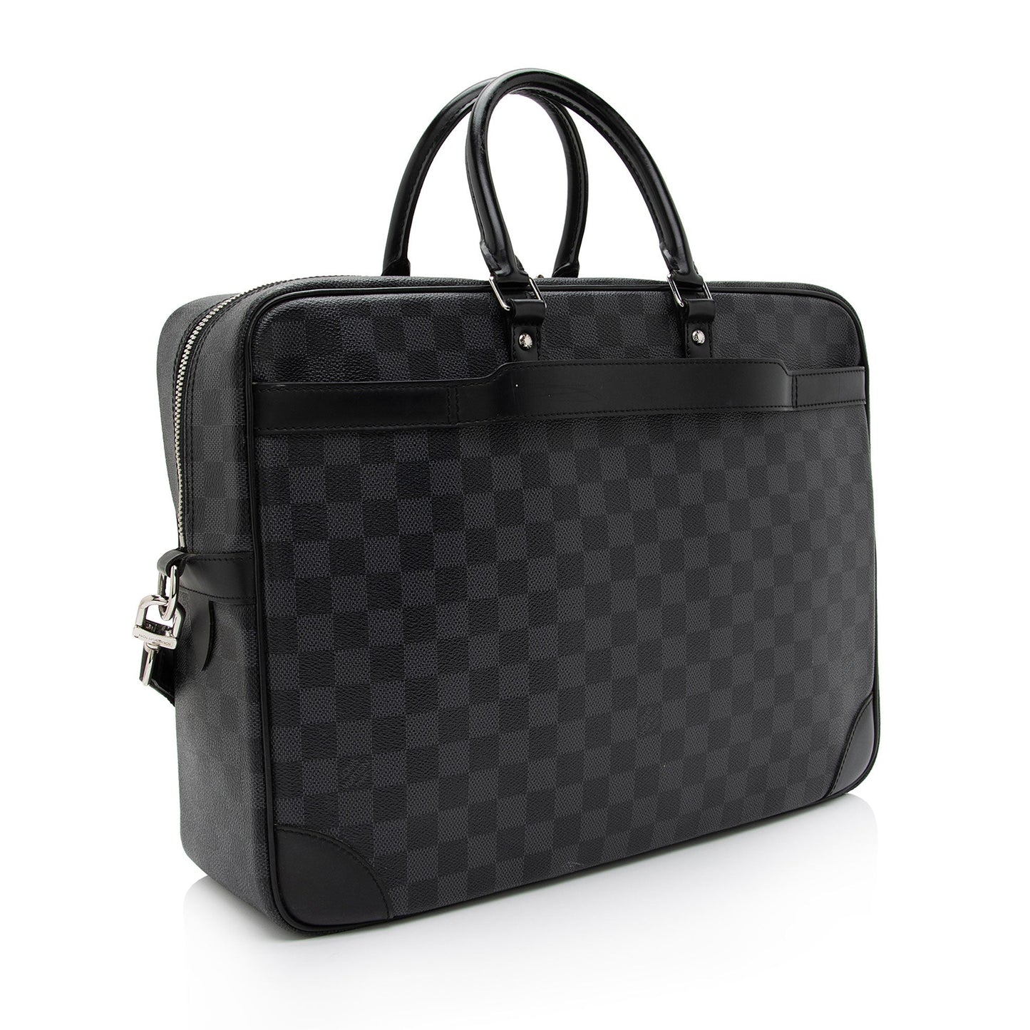 Louis Vuitton Damier Graphite Porte Documents Voyage Briefcase (SHF-3oWpzz)