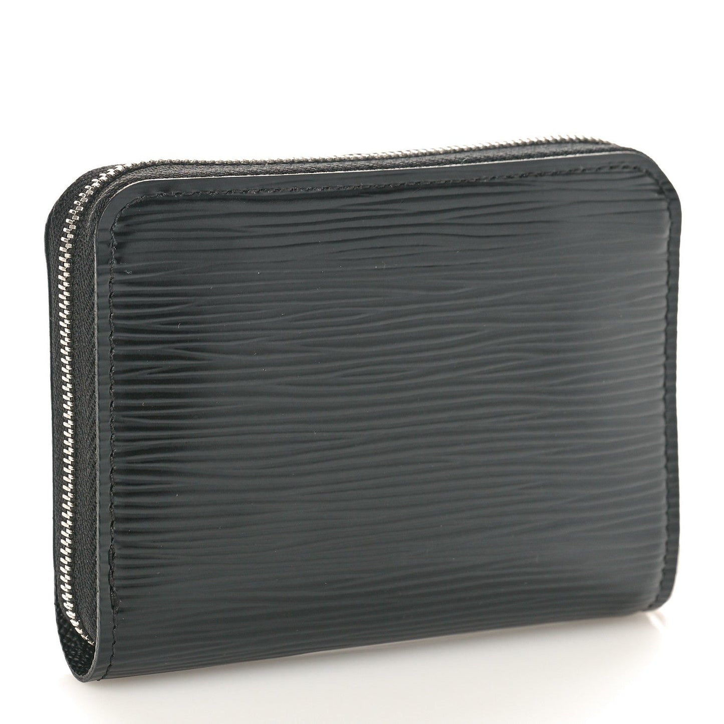 LOUIS VUITTON EPI LEATHER SMALL ZIPPY WALLET NOIR