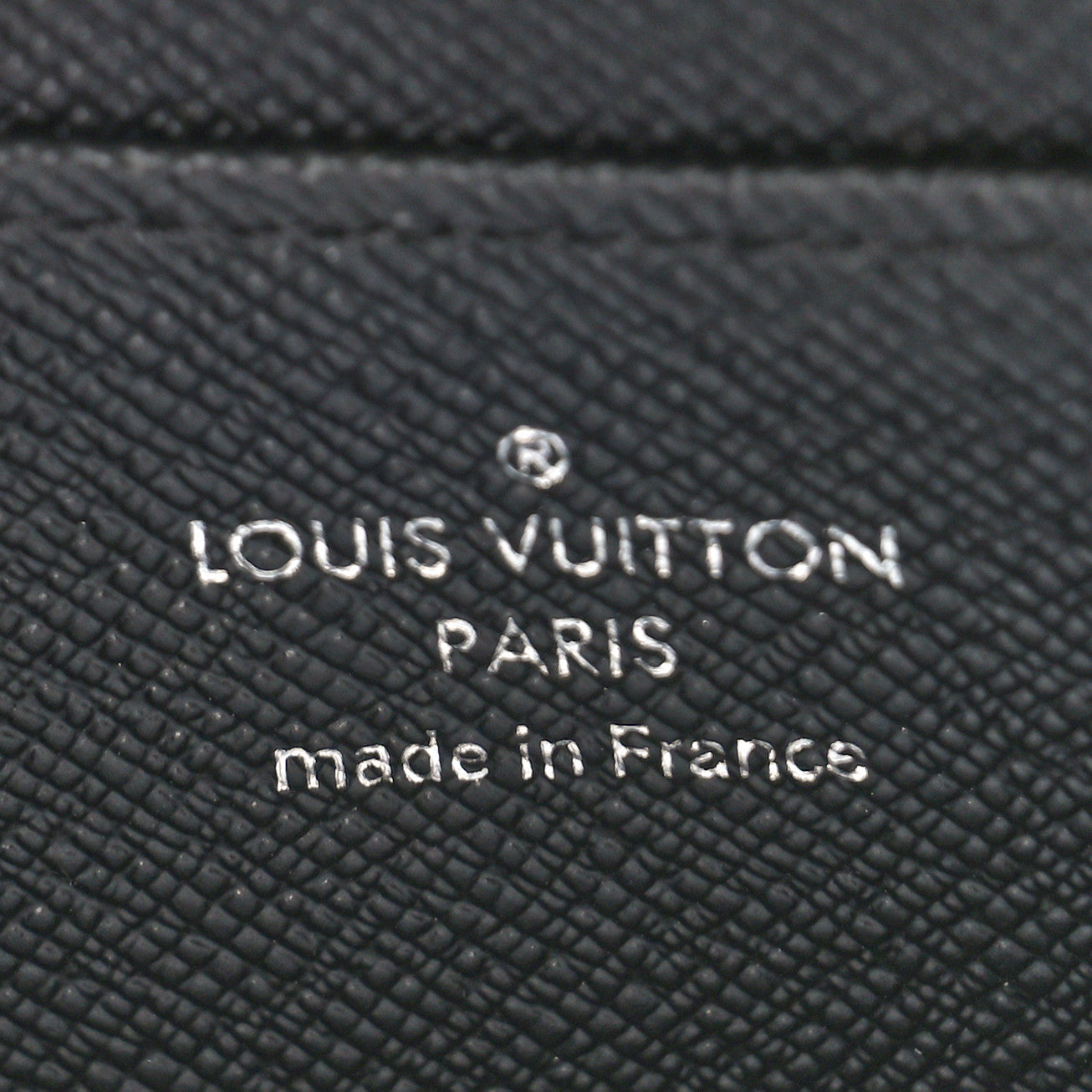 LOUIS VUITTON EPI LEATHER SMALL ZIPPY WALLET NOIR