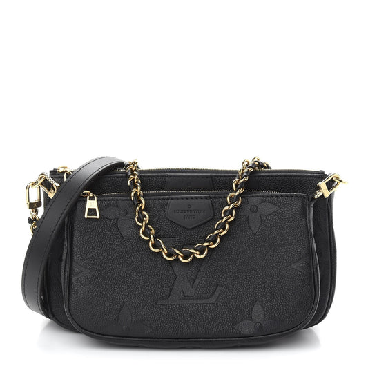 LOUIS VUITTON Monogram Empreinte Giant Cross Body Bag Pochette