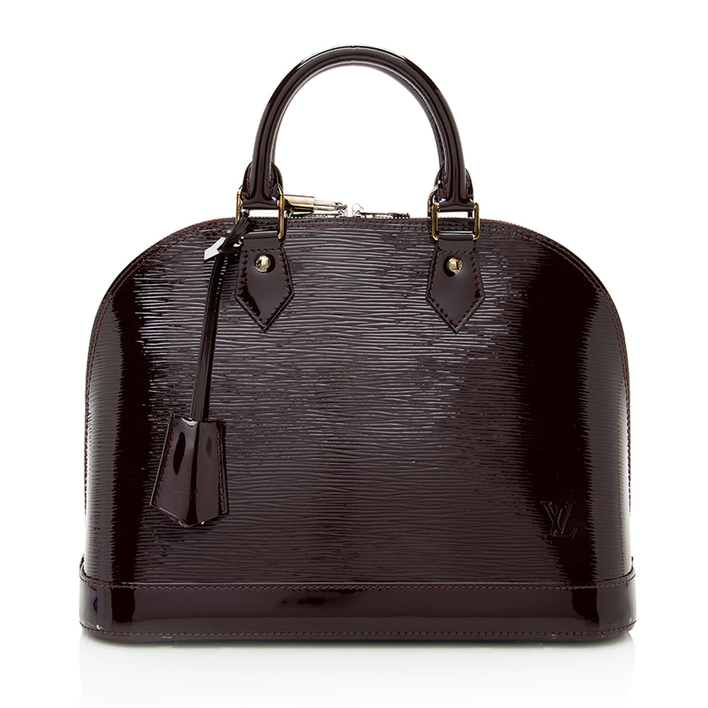 Louis Vuitton Epi Electric Alma PM Satchel (SHF-17669)