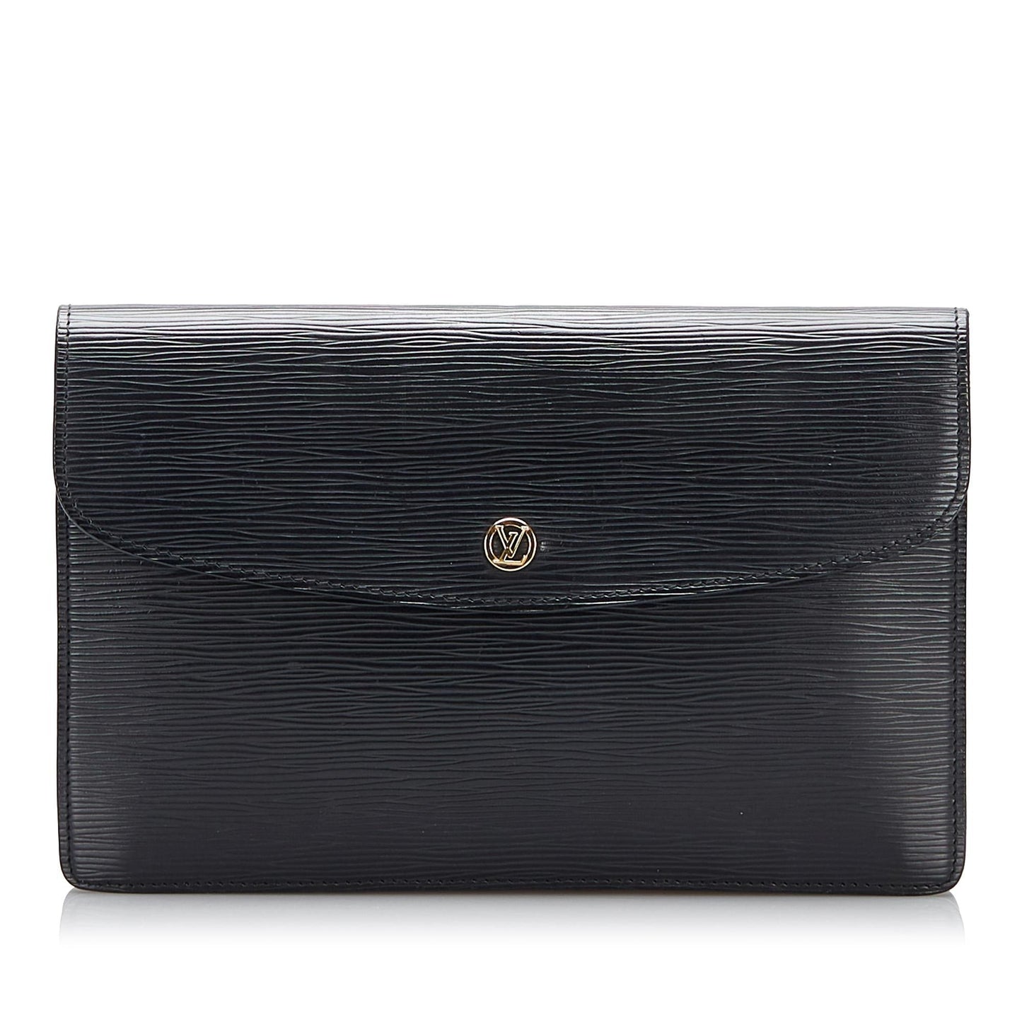 Louis Vuitton Epi Montaigne Clutch (SHG-iTS5fr)