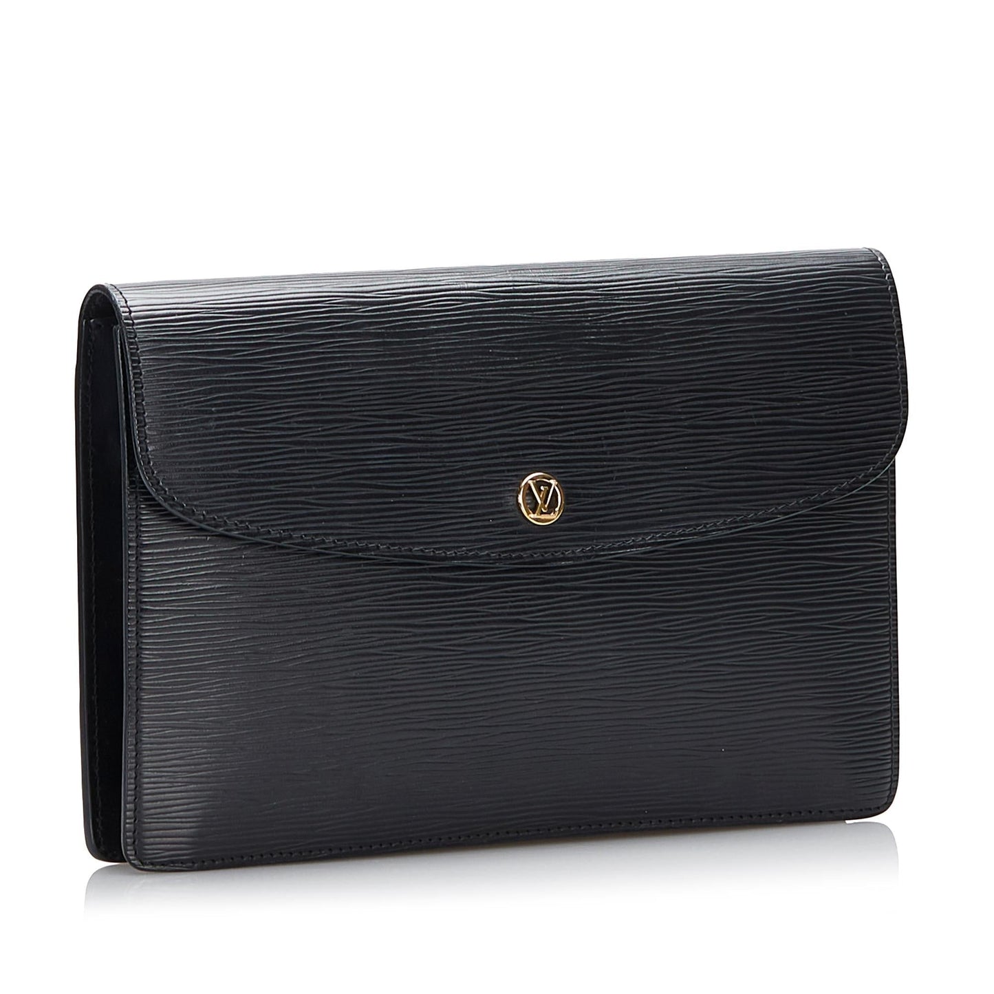 Louis Vuitton Epi Montaigne Clutch (SHG-iTS5fr)