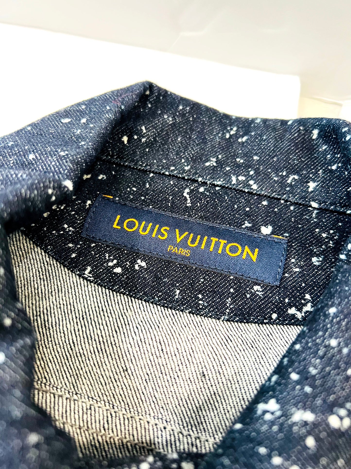 LOUIS VUITTON GALAXY DENIM JACKET