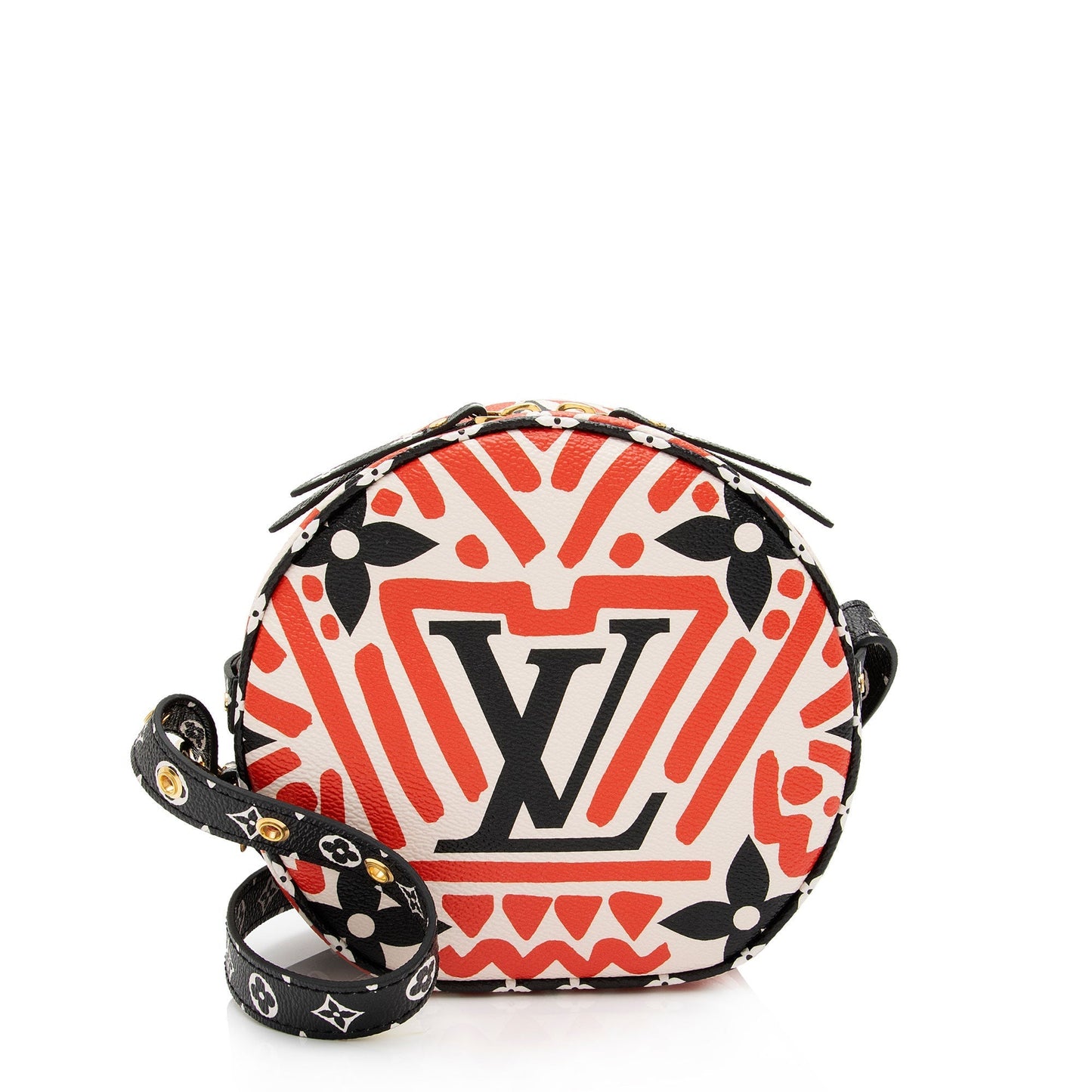 Louis Vuitton Giant Monogram Crafty Boite Chapeau Souple PM Bag (SHF-h3HnpR)