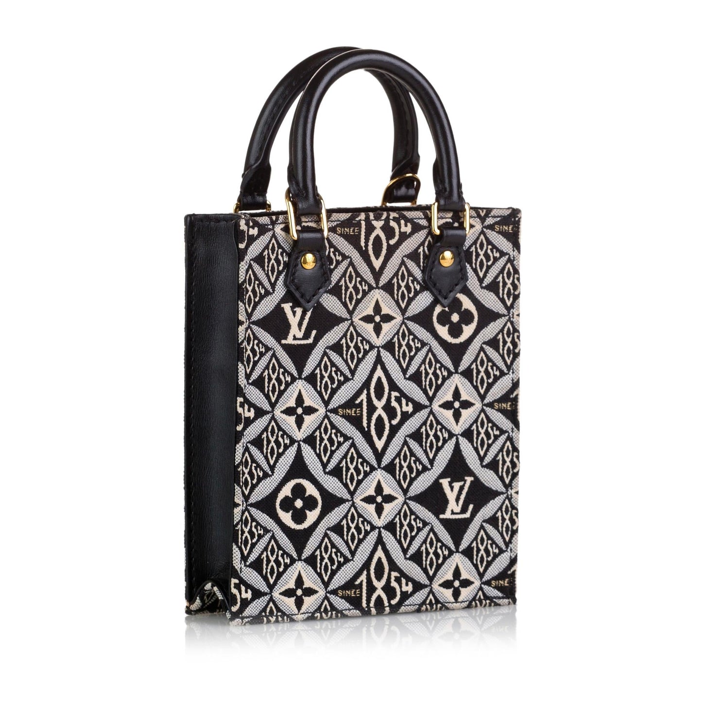Louis Vuitton Jacquard Petit Sac Plat (SHG-37981)