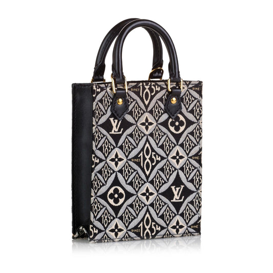 Louis Vuitton Jacquard Petit Sac Plat (SHG-37981)