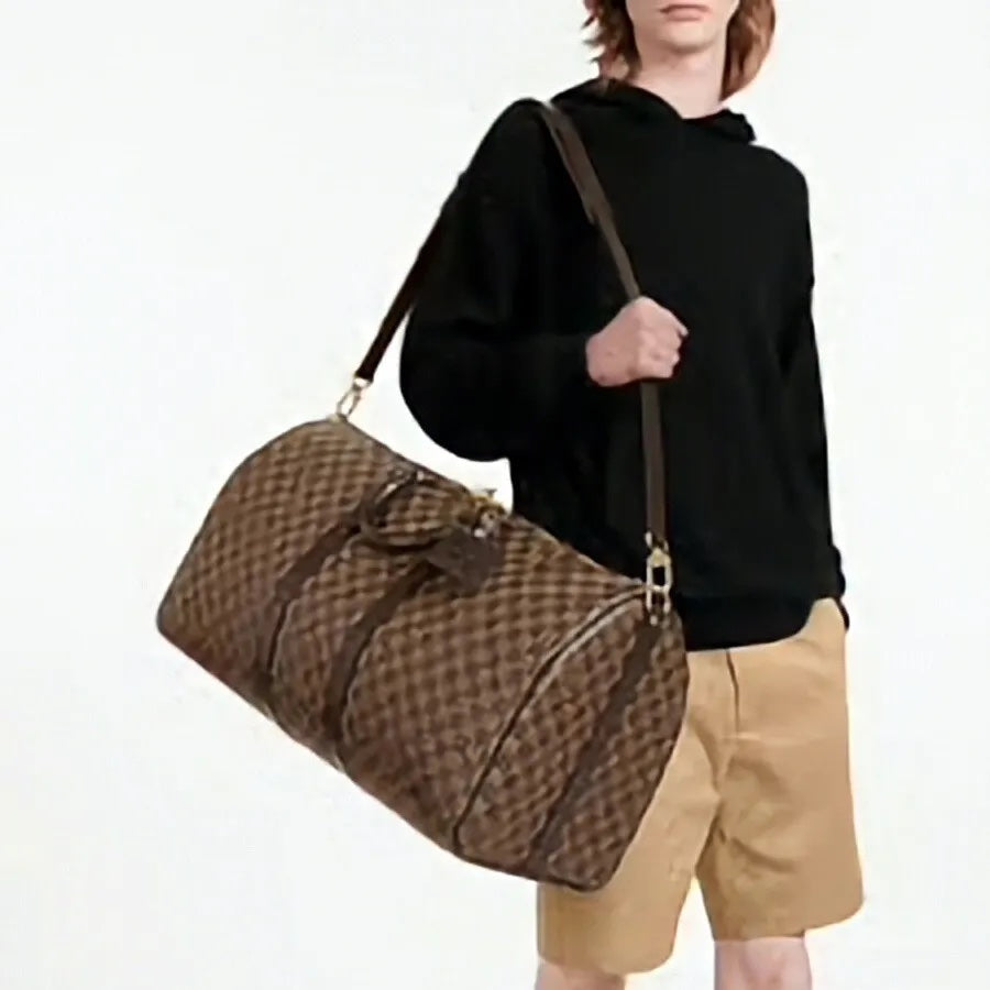 LOUIS VUITTON KEEPALL BANDOULIÃRE 55 HANDBAG