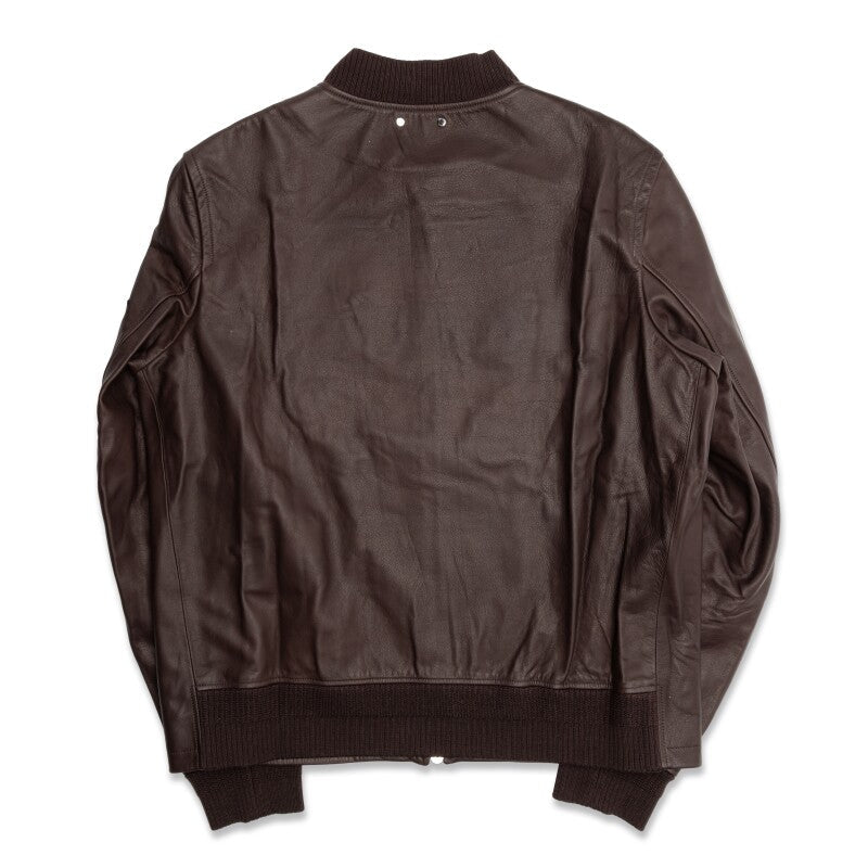 LOUIS VUITTON CALFSKIN KING OF TRUNK MAKERS PATCH BLOUSON JACKET