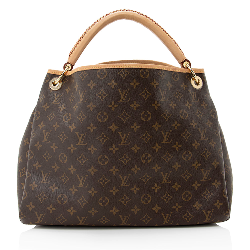 Louis Vuitton Monogram Canvas Artsy MM Shoulder Bag (SHF-21861)