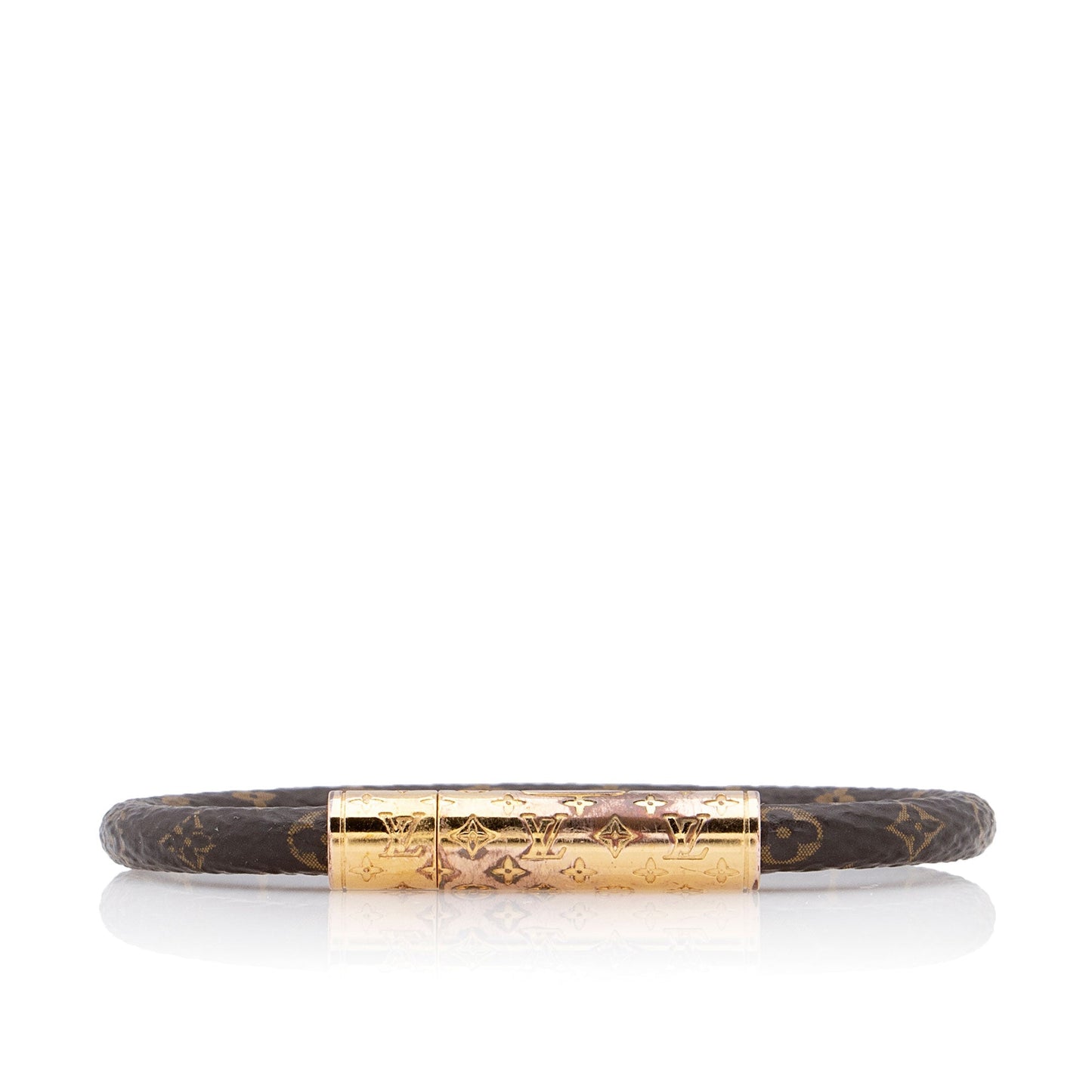 Louis Vuitton Monogram Canvas Confidential Bracelet (SHF-JrHjXf)