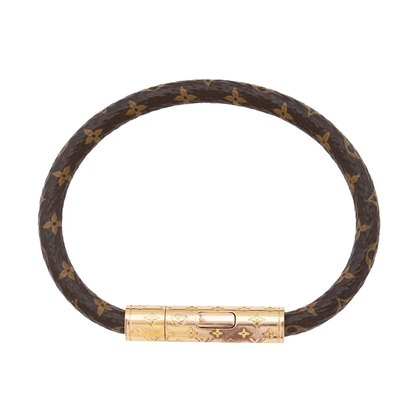Louis Vuitton Monogram Canvas Confidential Bracelet (SHF-JrHjXf)
