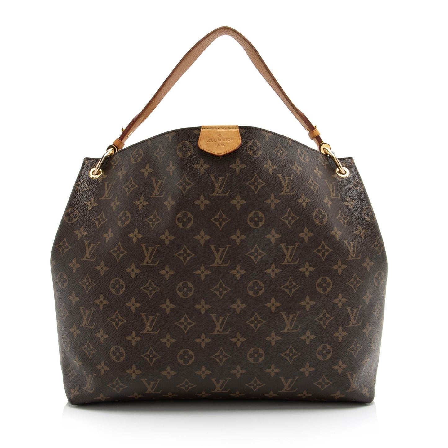 Louis Vuitton Monogram Canvas Graceful MM Hobo (SHF-23446)