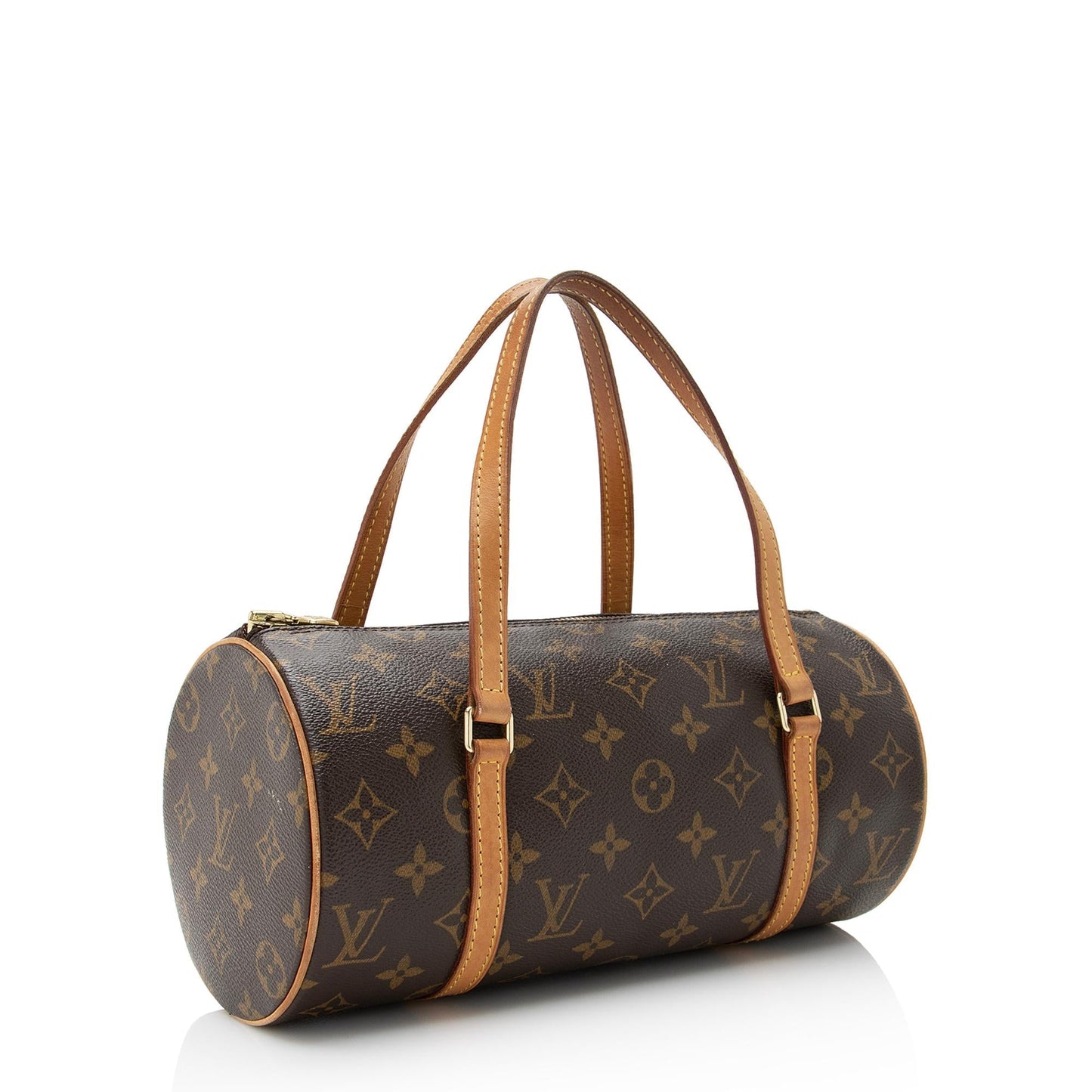Louis Vuitton Monogram Canvas Papillon 26 Satchel (SHF-22836)