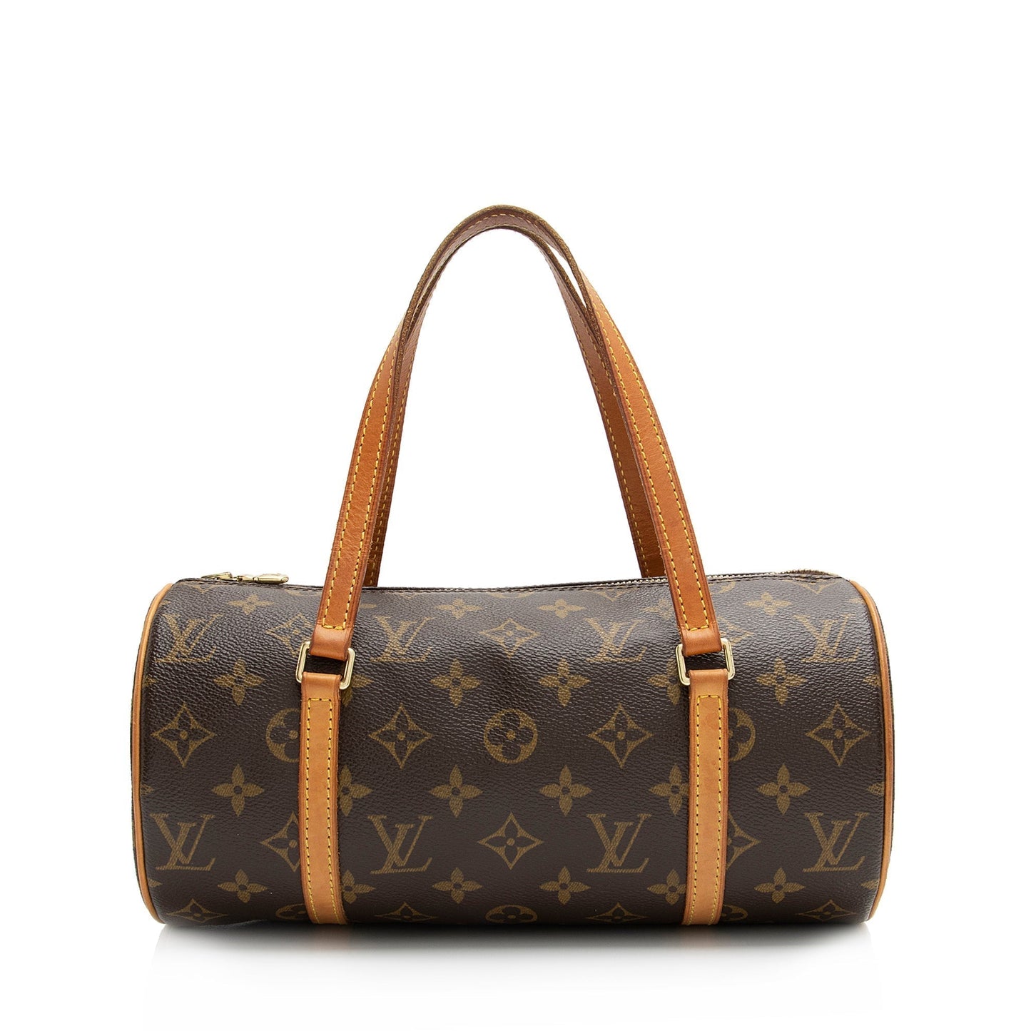 Louis Vuitton Monogram Canvas Papillon 26 Satchel (SHF-23766)