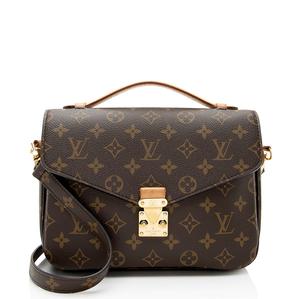Louis Vuitton Monogram Canvas Pochette Metis Shoulder Bag (SHF-20595)