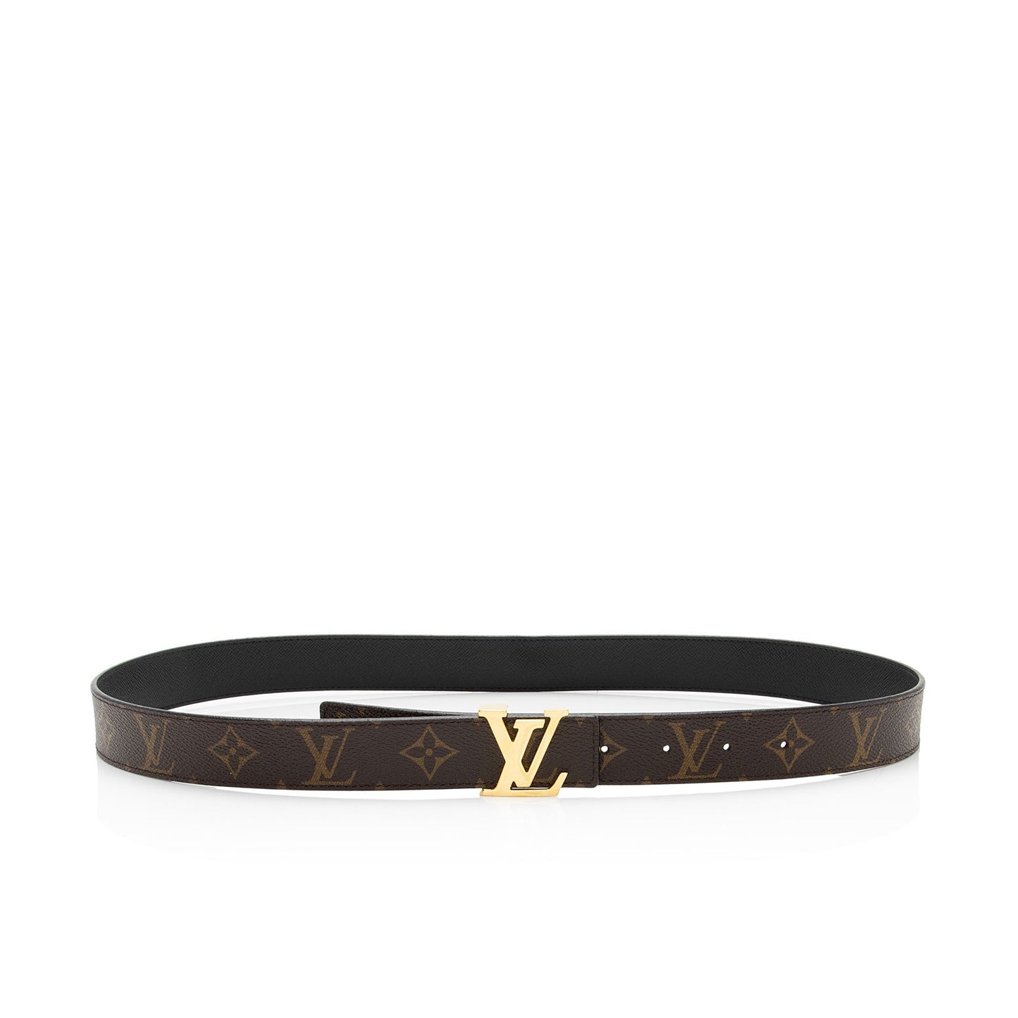 Louis Vuitton Monogram Canvas Reversible Initiales Belt - Size 36 / 90 (SHF-lHlfRU)