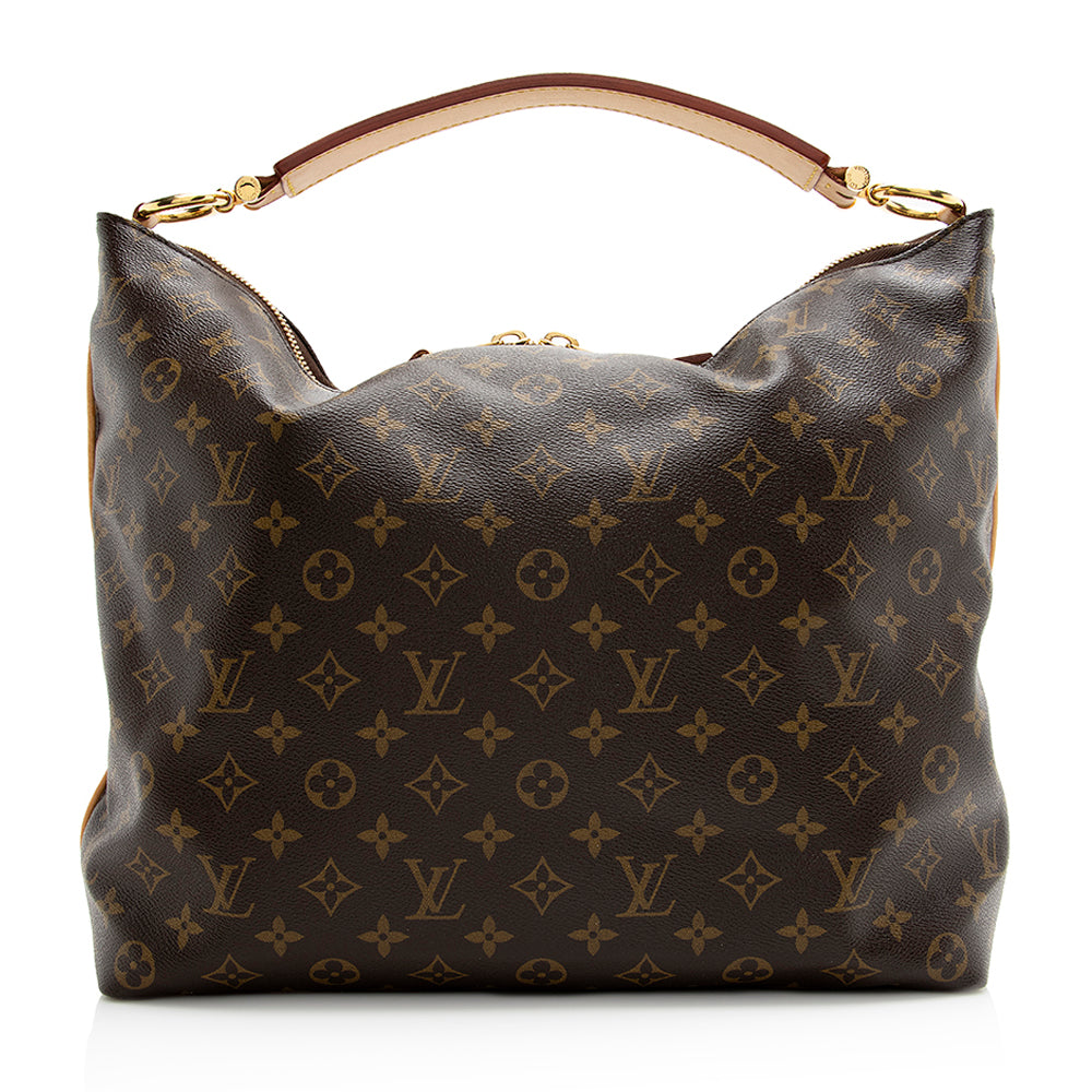 Louis Vuitton Monogram Canvas Sully MM Shoulder Bag (SHF-21346)