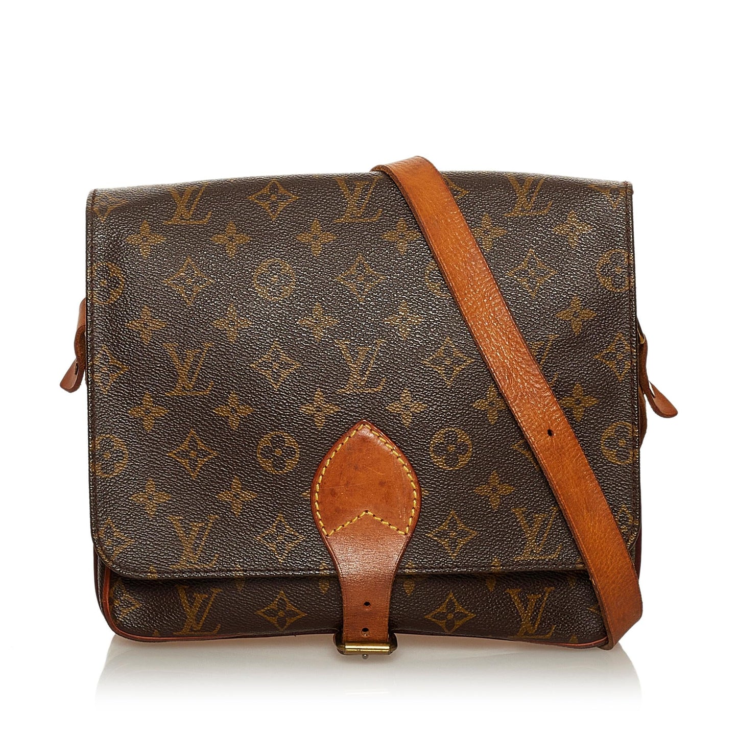 Louis Vuitton Monogram Cartouchiere MM (SHG-28878)