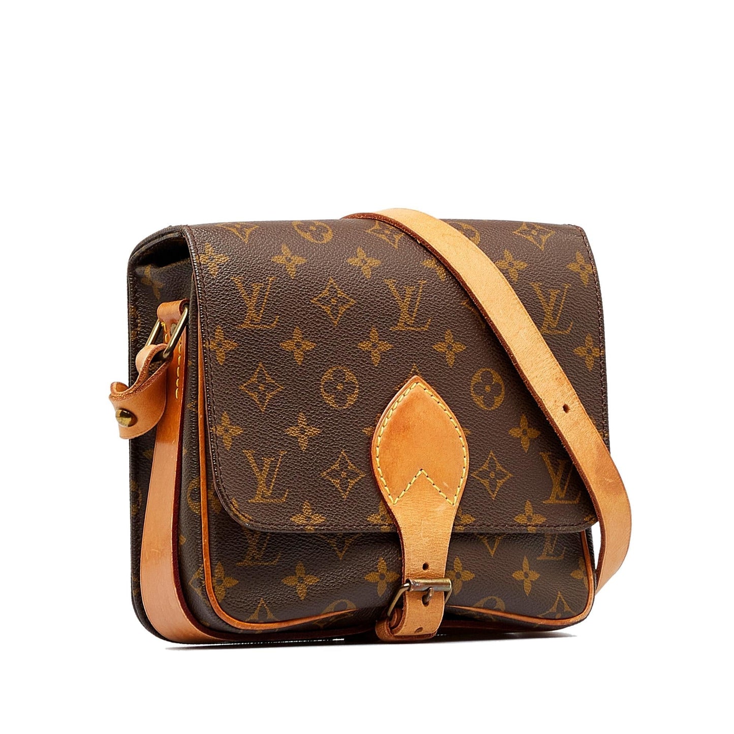 Louis Vuitton Monogram Cartouchiere MM (SHG-4FmNRV)
