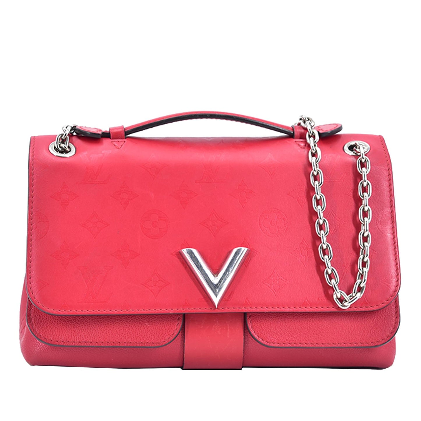 Louis Vuitton Monogram Cuir Very Chain (SHG-dYUOUN)
