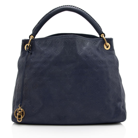 Louis Vuitton Monogram Empreinte Artsy MM Shoulder Bag (SHF-E7RR7v)
