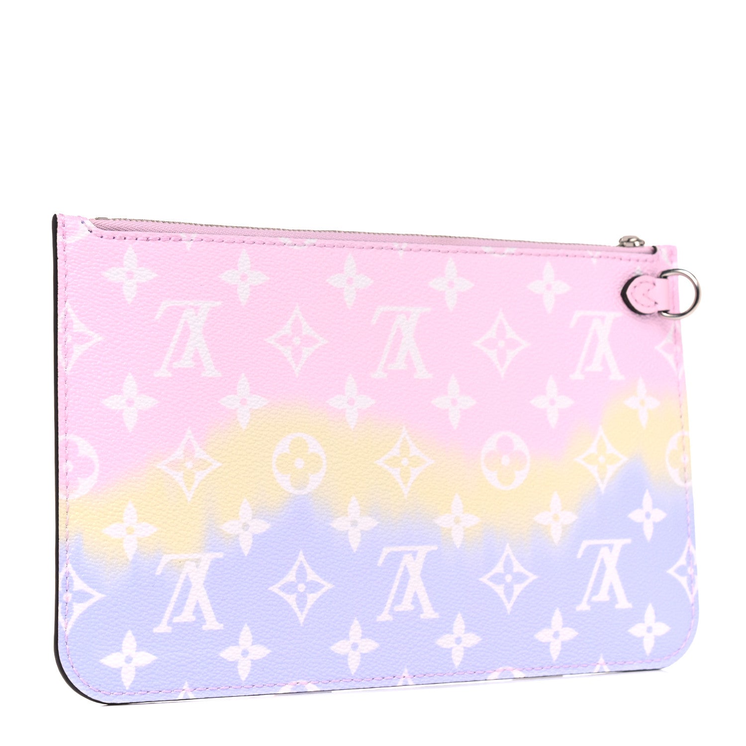LOUIS VUITTON MONOGRAM ESCALE NEVERFULL POCHETTE PASTEL
