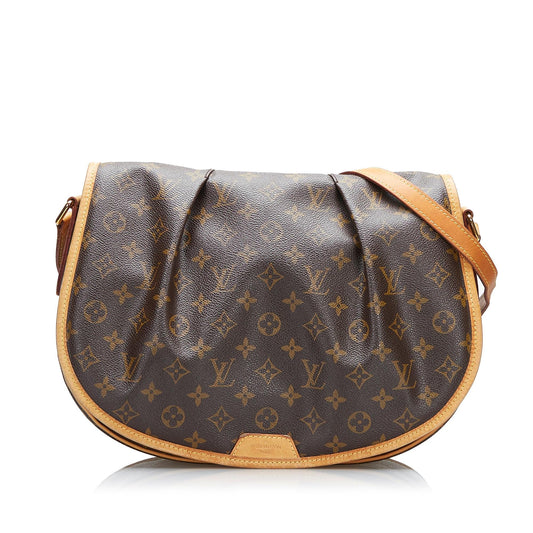Louis Vuitton Monogram Menilmontant MM (SHG-6mmjQB)