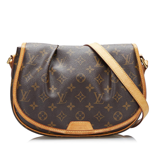 Louis Vuitton Monogram Menilmontant PM (SHG-paVEKO)