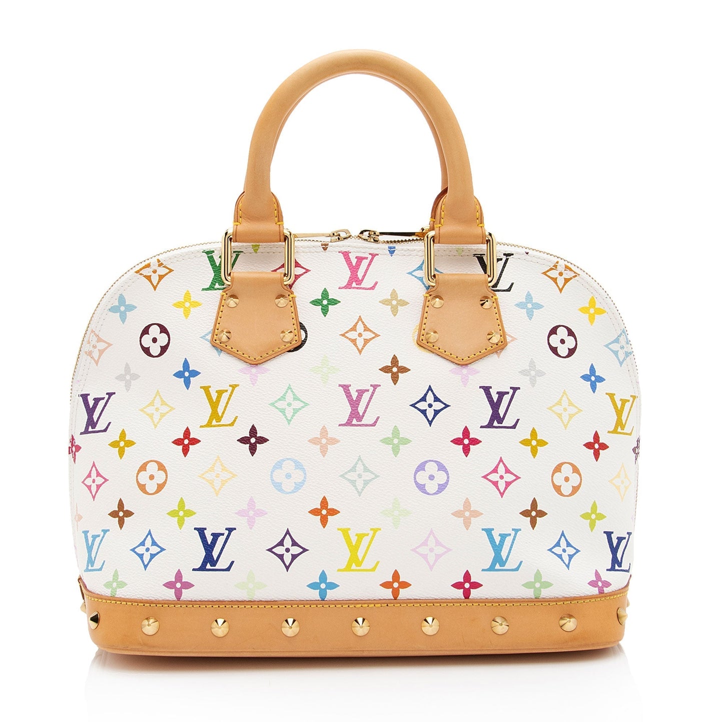 Louis Vuitton Monogram Multicolore Alma Satchel (SHF-Zj7zks)
