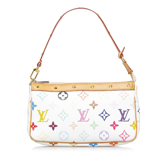 Louis Vuitton Monogram Multicolore Pochette Accessoires (SHG-akqtMG)