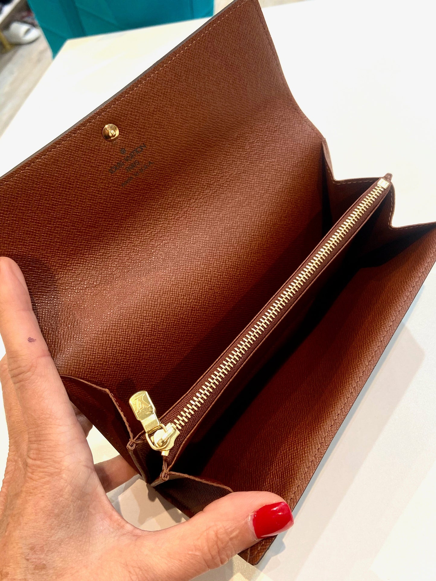 LOUIS VUITTON MONOGRAM PORTEFEUILLE SARAH WALLET