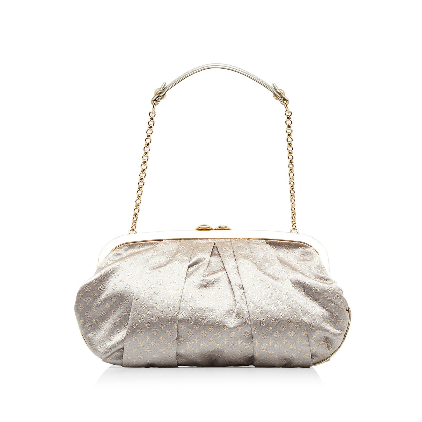 Louis Vuitton Monogram Satin Aumoniere (SHG-icN3QC)