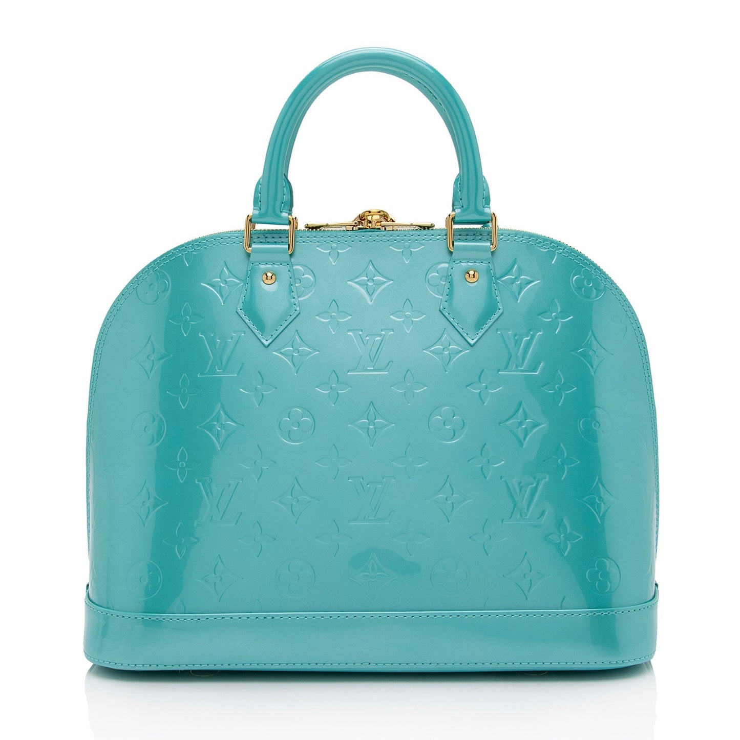 Louis Vuitton Monogram Vernis Alma PM Satchel (SHF-qtN90H)