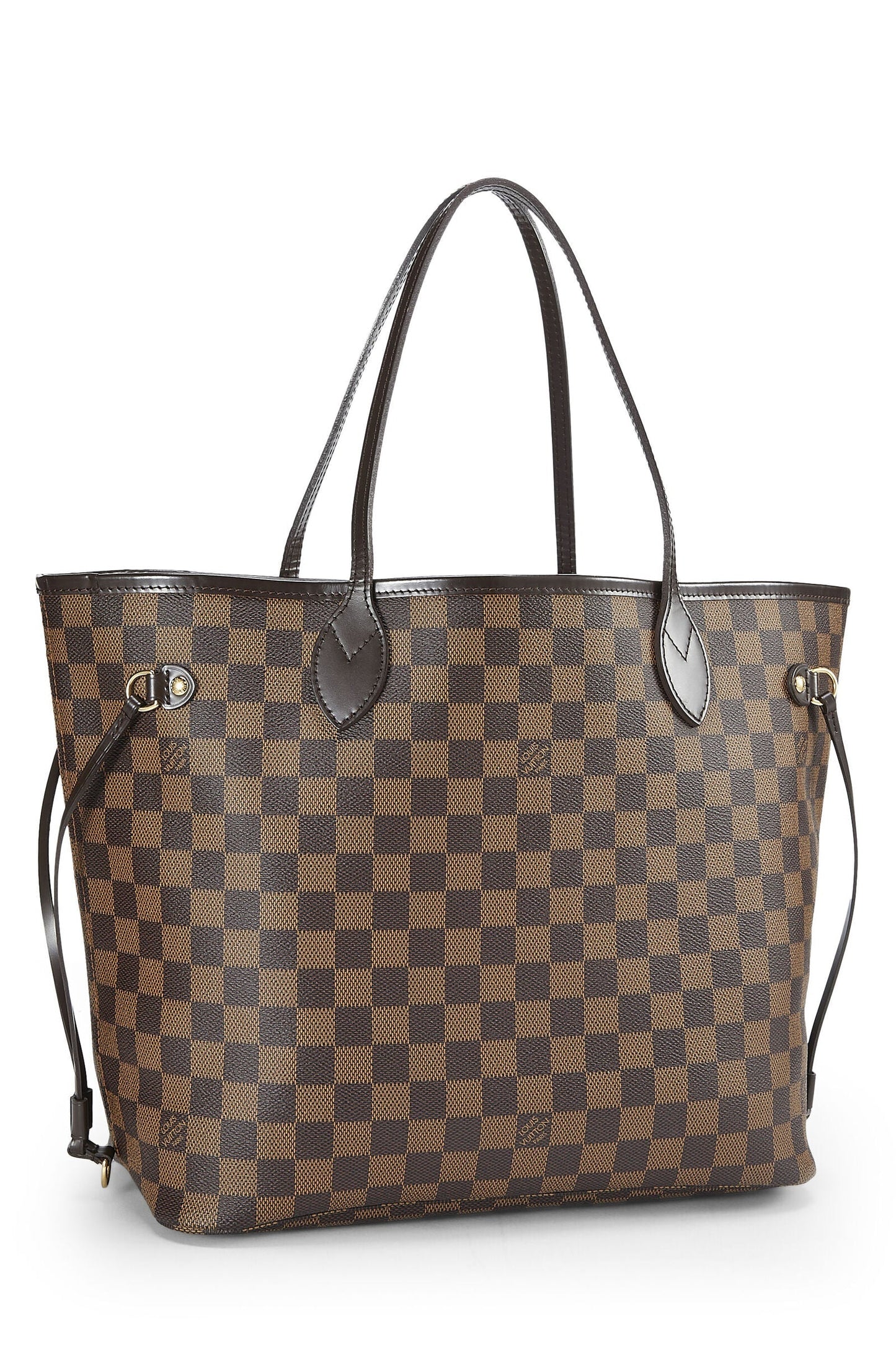 LOUIS VUITTON Damier Ebene Neverfull MM Bag