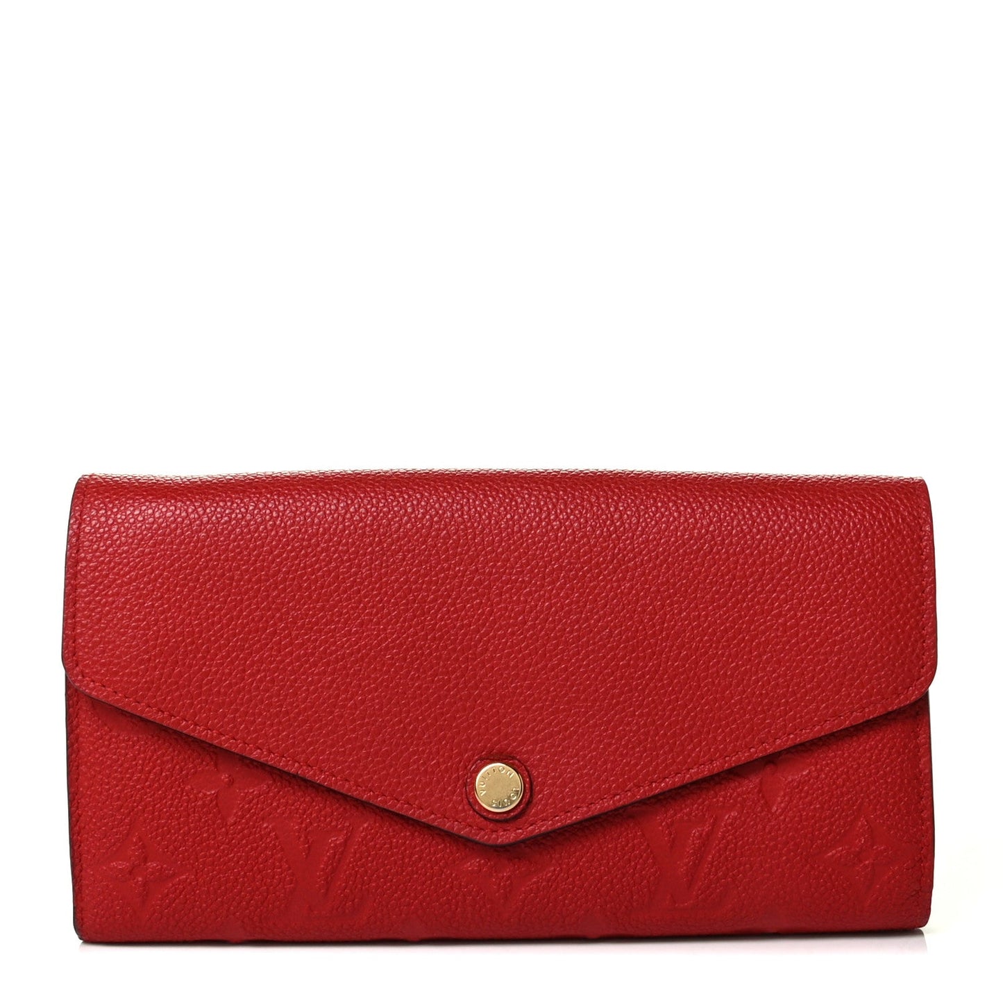 Louis Vuitton Empreinte Monogram Sarah NM Wallet-Cherry