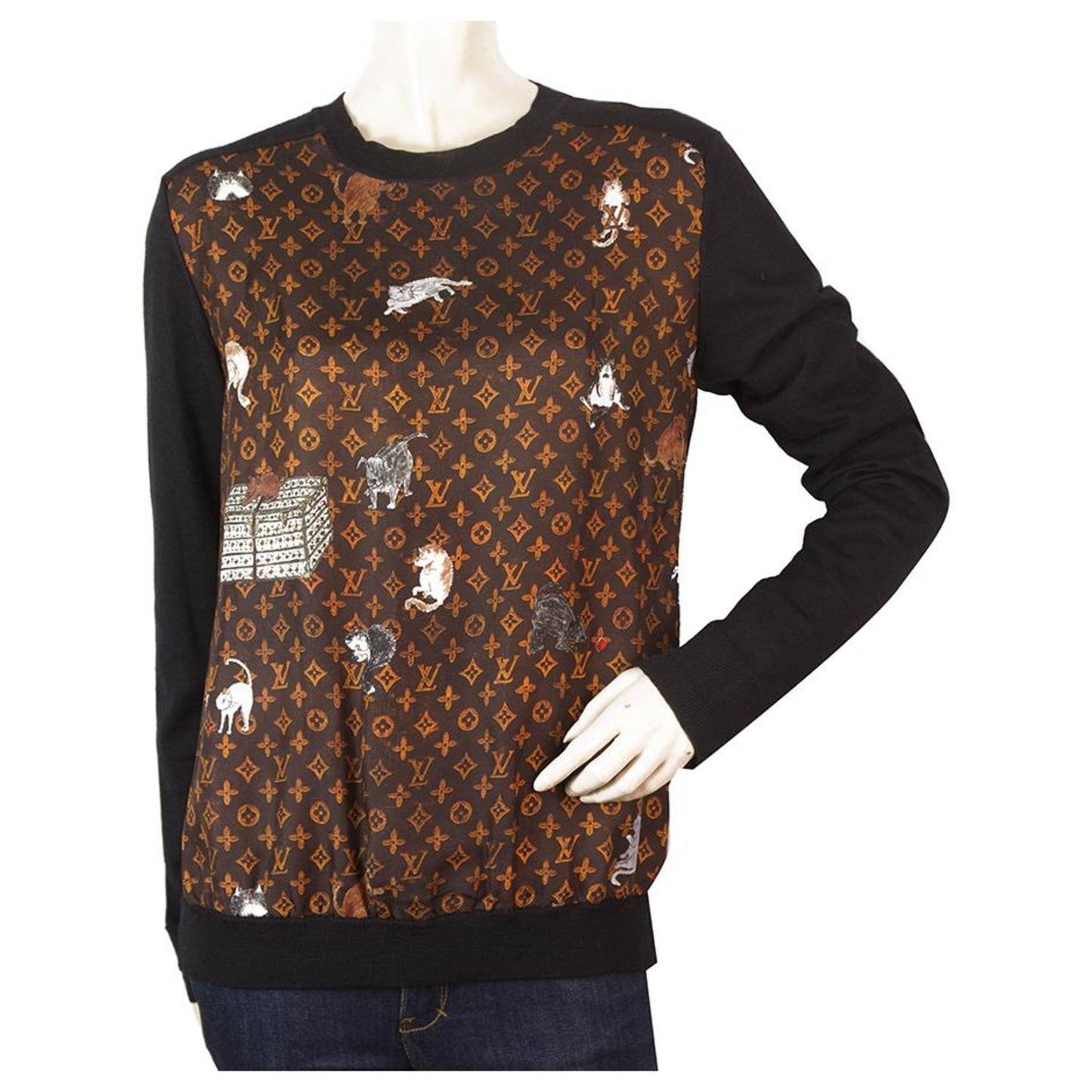 LOUIS VUITTON X GRACE CODDINGTON CATOGRAM SWEATER