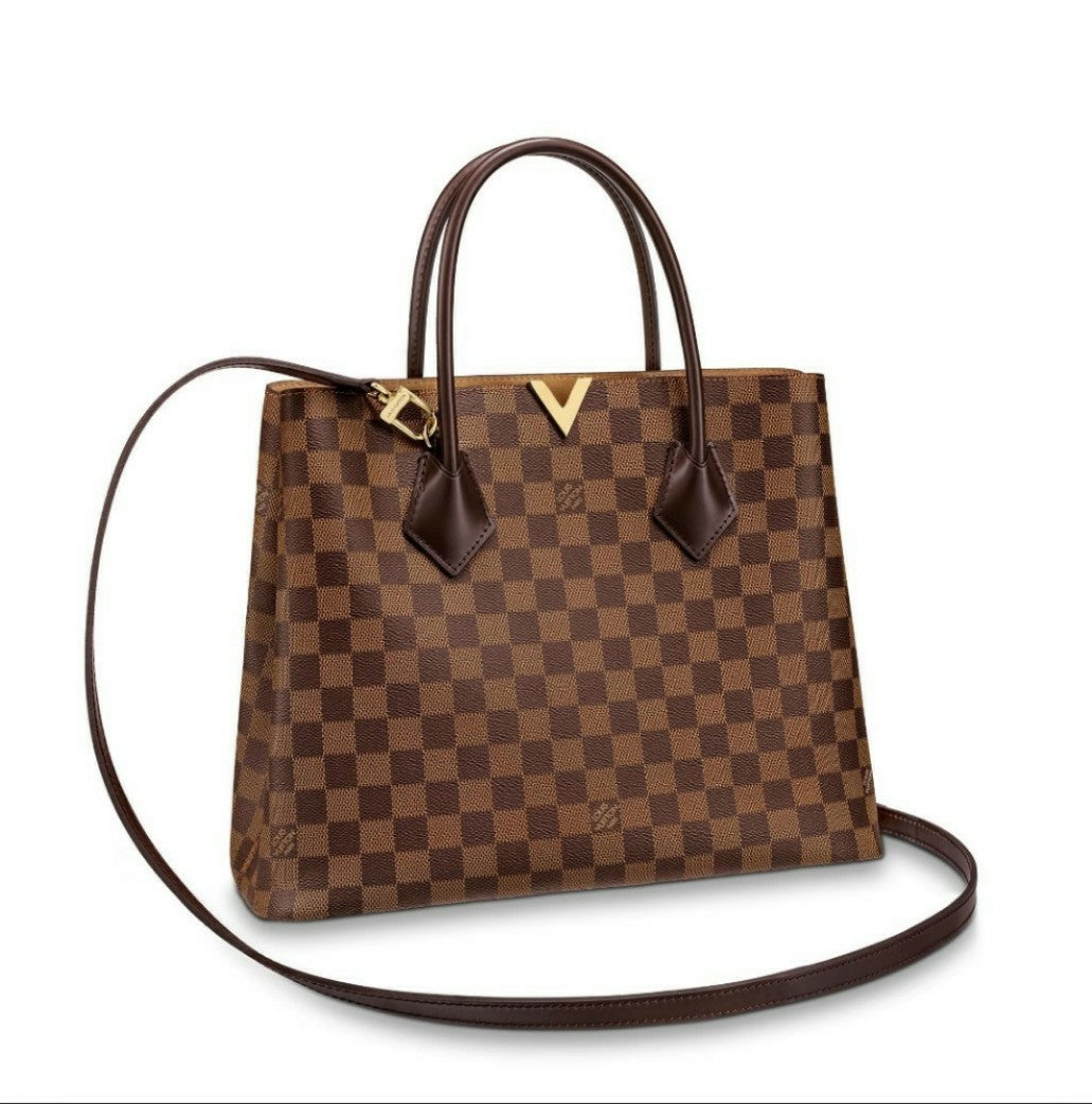 LOUIS VUITTON Kensington Damier Ebene Bag
