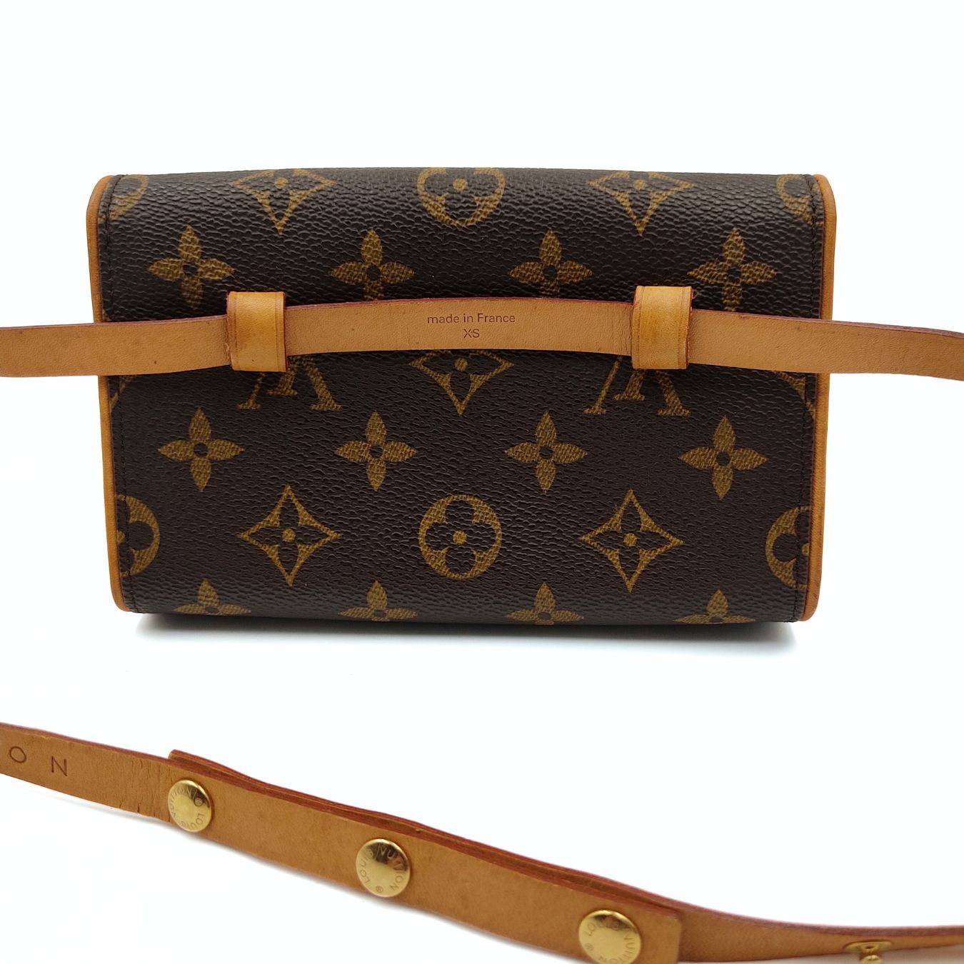 LOUIS VUITTON Louis Vuitton Louis Vuitton Florentine clutch bag in monogram canvas