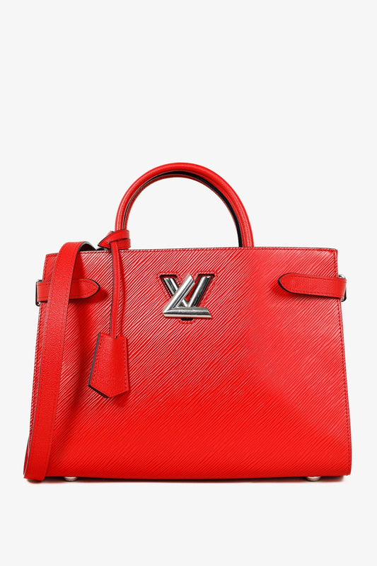 Louis Vuitton Twist Coquelicot Epi Leather Tote