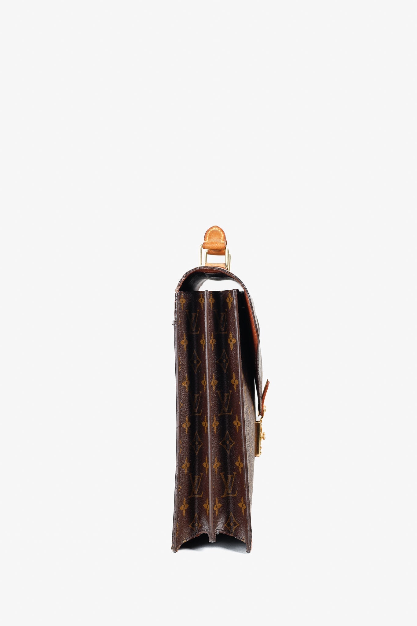 Louis Vuitton Brown Monogram Canvas Briefcase