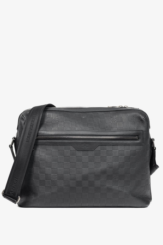 Louis Vuitton Calypso MM Onyx Damier Infini Laptop Bag