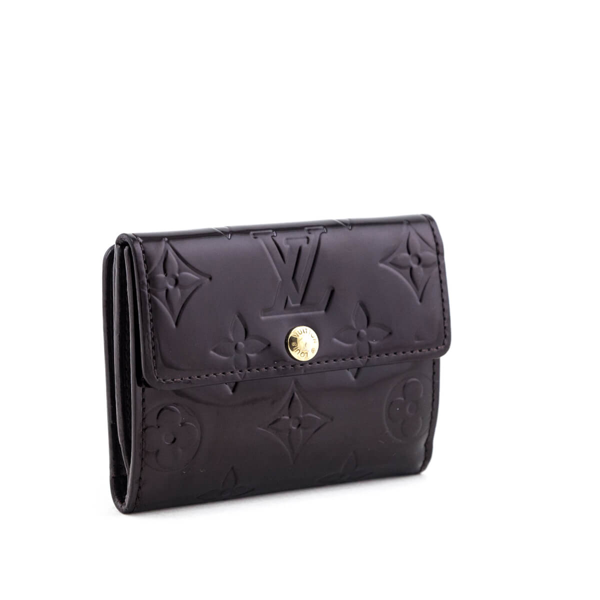 Louis Vuitton Amarante Monogram Vernis Ludlow Wallet