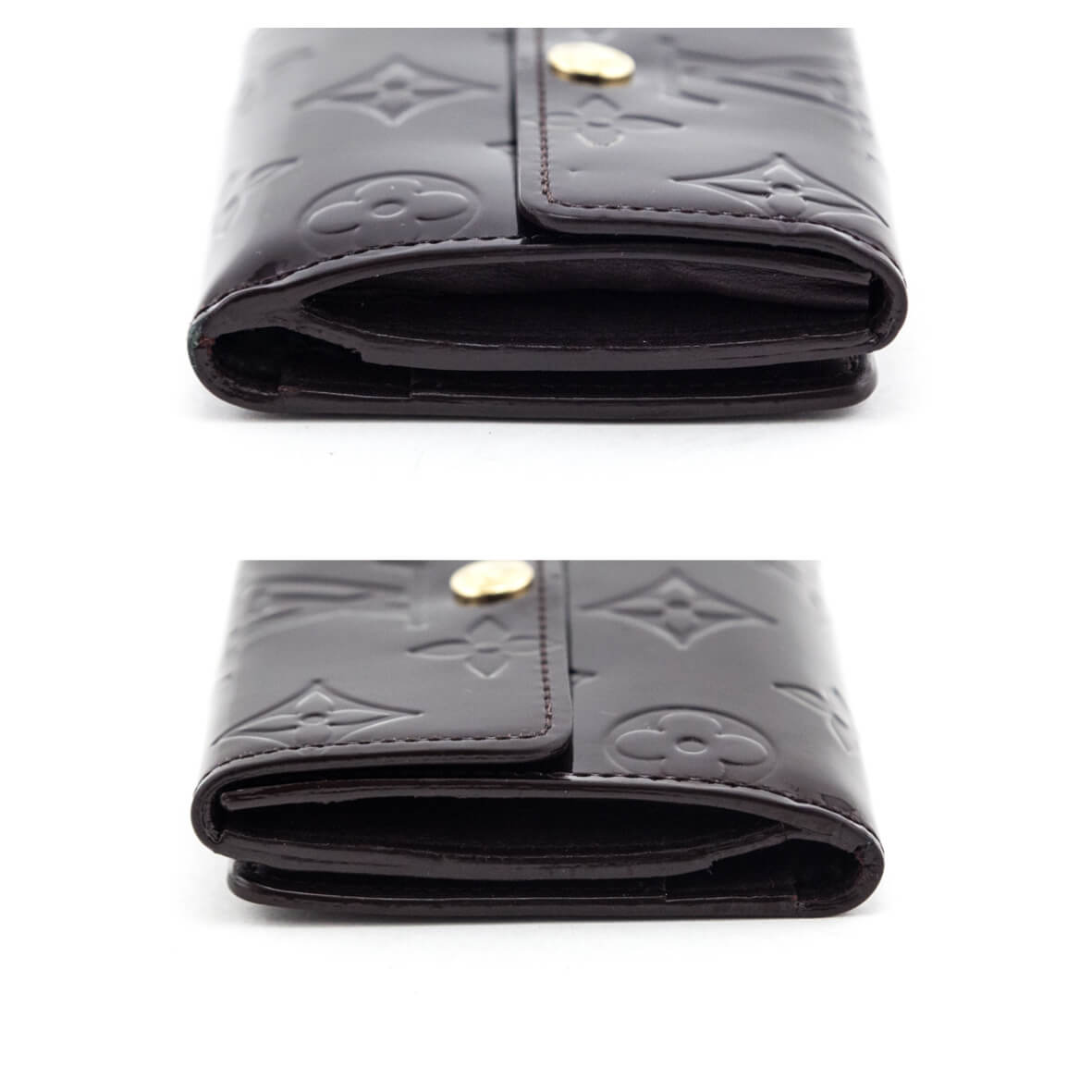 Louis Vuitton Amarante Monogram Vernis Ludlow Wallet
