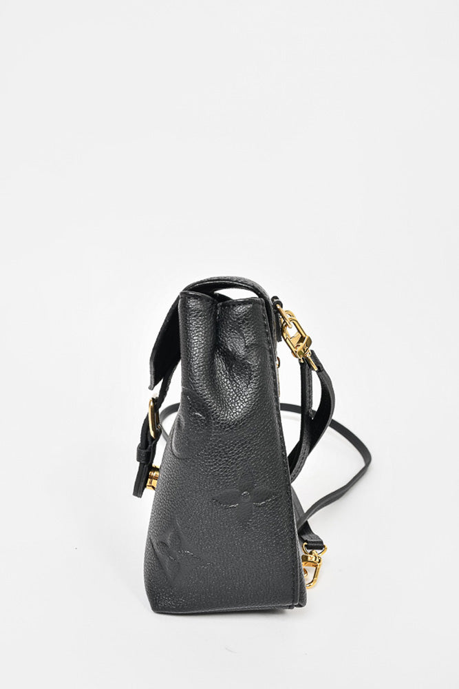 Louis Vuitton Black Empreinte Leather Tiny Backpack