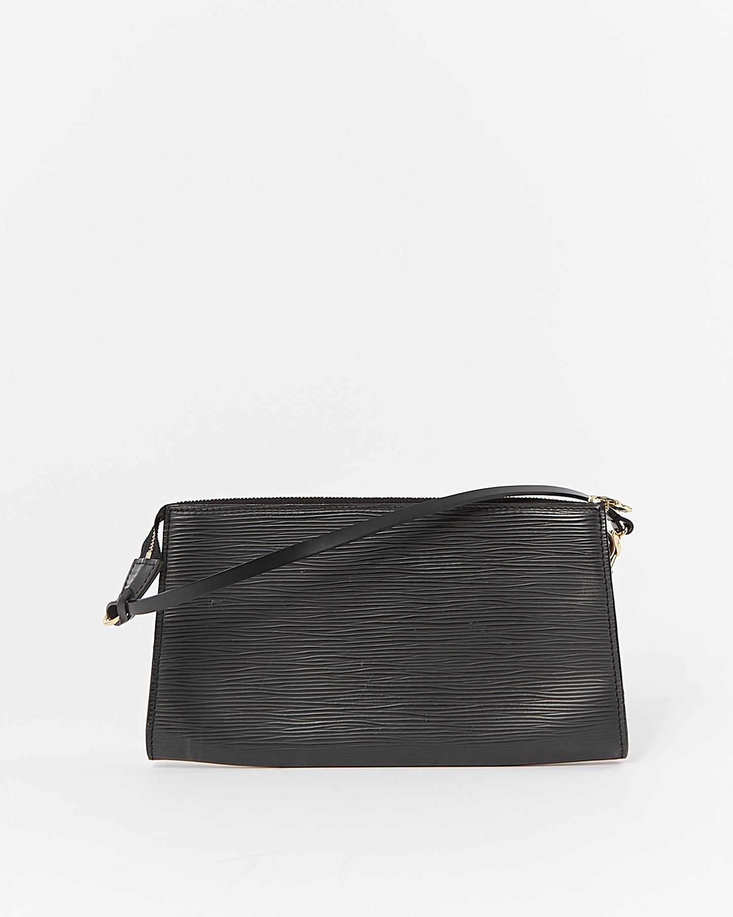 Louis Vuitton Black Epi Leather Pochette Shoulder Bag