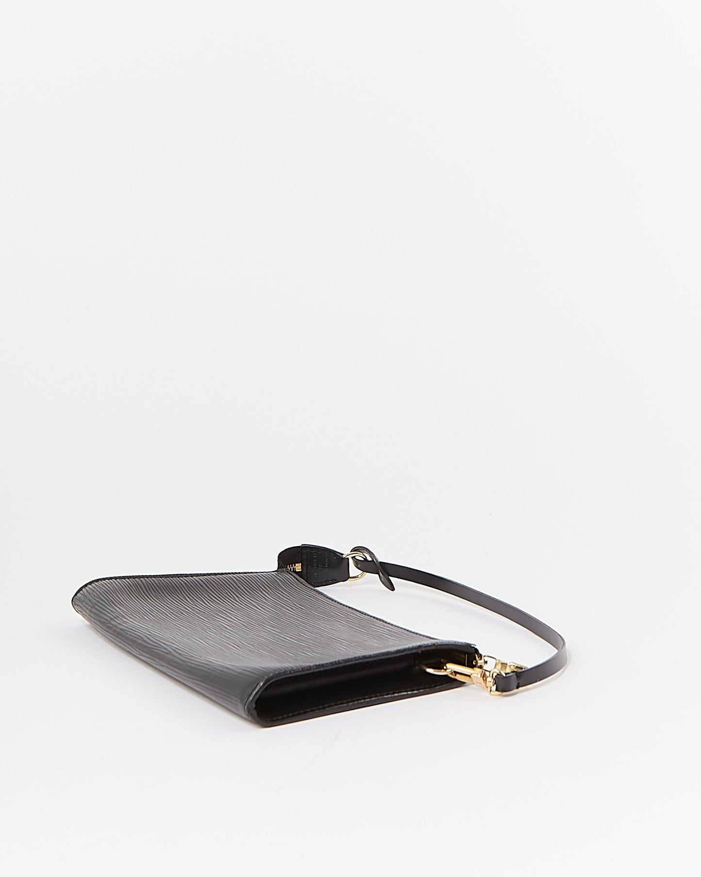 Louis Vuitton Black Epi Leather Pochette Shoulder Bag