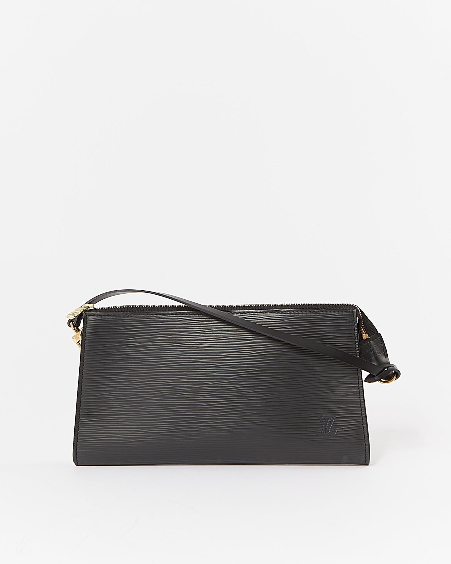 Louis Vuitton Black Epi Leather Pochette Shoulder Bag