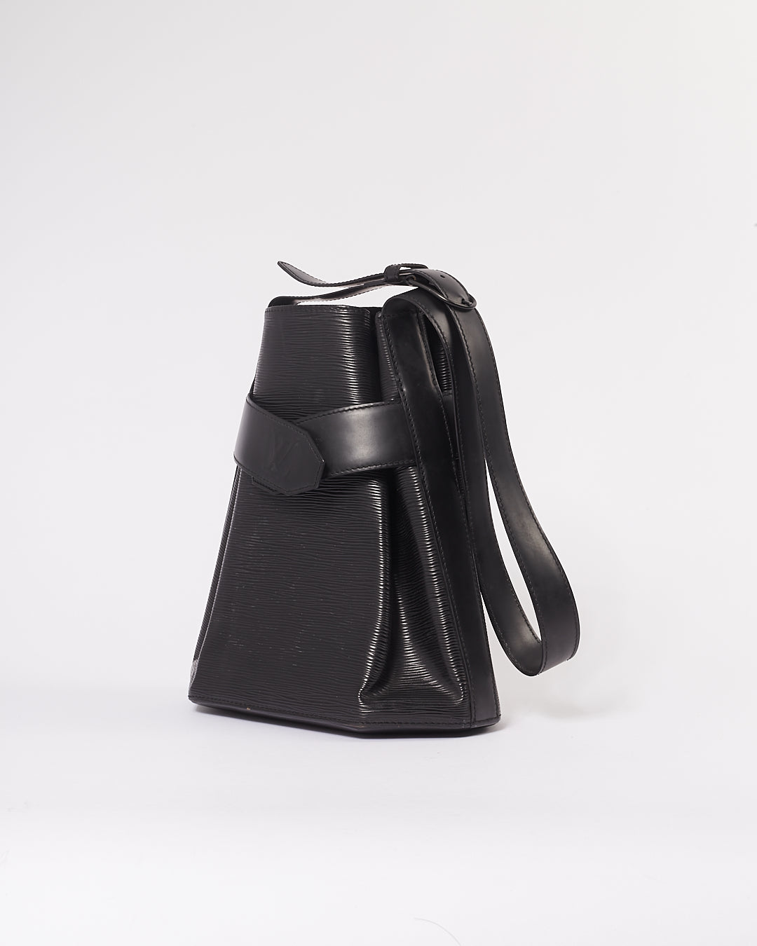 Louis Vuitton Black Epi Sac D'Epaule GM Shoulder Bag