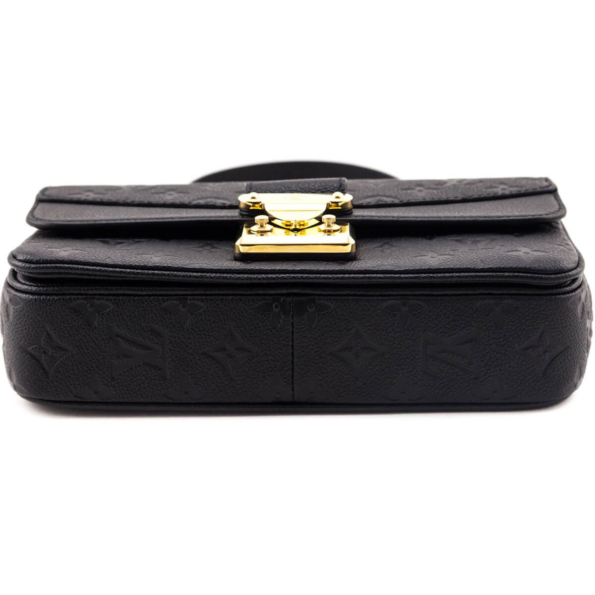 Louis Vuitton Black Monogram Empreinte Marceau Bag